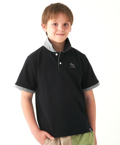 KRIFF MAYER Kid's Collection（クリフメイヤーキッズコレクション）の「《WEB限定》おめかし ポロシャツ（ポロシャツ・キッズ・オフホワイト/グレー/ネイビー/ブラック・140/120/130/170/160/150）」の10枚目の写真