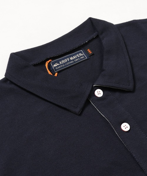 KRIFF MAYER Kid's Collection（クリフメイヤーキッズコレクション）の「《WEB限定》おめかし ポロシャツ（ポロシャツ・キッズ・オフホワイト/グレー/ネイビー/ブラック・140/120/130/170/160/150）」の18枚目の写真