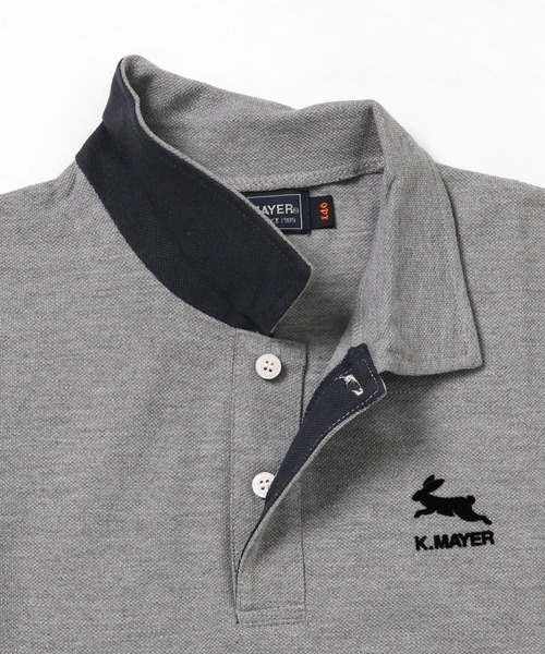 KRIFF MAYER Kid's Collection（クリフメイヤーキッズコレクション）の「《WEB限定》おめかし ポロシャツ（ポロシャツ・キッズ・オフホワイト/グレー/ネイビー/ブラック・140/120/130/170/160/150）」の22枚目の写真