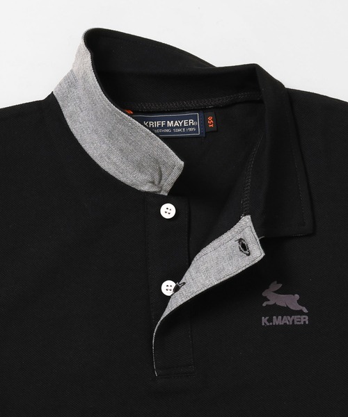 KRIFF MAYER Kid's Collection（クリフメイヤーキッズコレクション）の「《WEB限定》おめかし ポロシャツ（ポロシャツ・キッズ・オフホワイト/グレー/ネイビー/ブラック・140/120/130/170/160/150）」の21枚目の写真