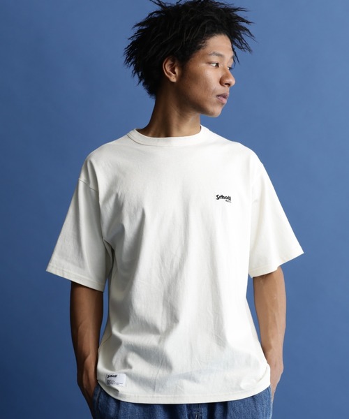 schott(ショット)の「Schott/ショット/SS T-SHIRT "FIRE OVAL"/"ファイア オーバル" Tシャツ(Tシャツ/カットソー・メンズ・オフホワイト/レッド/ブラック・M/XL/L/2XL)」の9枚目の写真