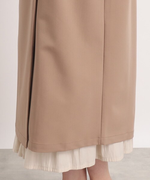 DRESKIP（ドレスキップ）の「◆【スタイルUPもおまかせ】ノーカラーロングジレ（ベスト・レディース・ブラック/ライトベージュ/サンドベージュ・02/03）」の11枚目の写真