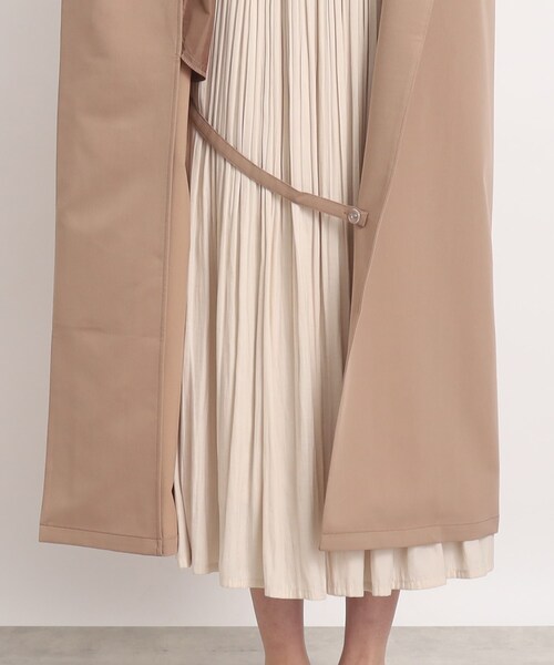 DRESKIP（ドレスキップ）の「◆【スタイルUPもおまかせ】ノーカラーロングジレ（ベスト・レディース・ブラック/ライトベージュ/サンドベージュ・02/03）」の12枚目の写真