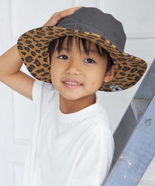 MAKE YOUR DAY（メイクユアデイ）の「リバーシブルハット（ハット・キッズ・イエロー/ネイビー/キャメル・56/50/52/54）」の6枚目の写真