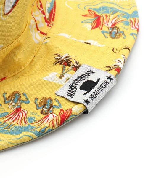MAKE YOUR DAY（メイクユアデイ）の「リバーシブルハット（ハット・キッズ・イエロー/ネイビー/キャメル・56/50/52/54）」の12枚目の写真
