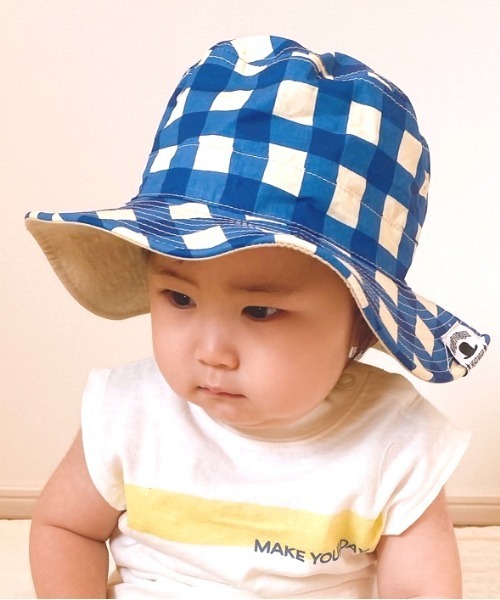 MAKE YOUR DAY（メイクユアデイ）の「リバーシブルハット（ハット・キッズ・イエロー/ネイビー/キャメル・56/50/52/54）」の19枚目の写真