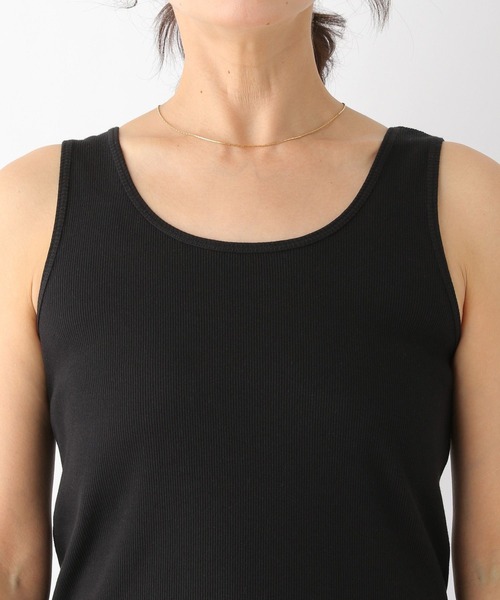 LEPSIM（レプシィム）の「インナーリブタンク　173384（タンクトップ・レディース・ライトグレー/ブラック/オフホワイト・LARGE/MEDIUM）」の7枚目の写真