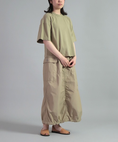 OMNIGOD（オムニゴッド）の「[OMNIGOD womens / オムニゴッド] NCウエザーイージー カーゴスカート（スカート・レディース・ベージュ・2/3）」の15枚目の写真