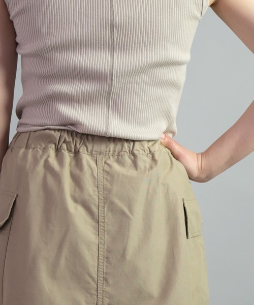 OMNIGOD（オムニゴッド）の「[OMNIGOD womens / オムニゴッド] NCウエザーイージー カーゴスカート（スカート・レディース・ベージュ・2/3）」の16枚目の写真
