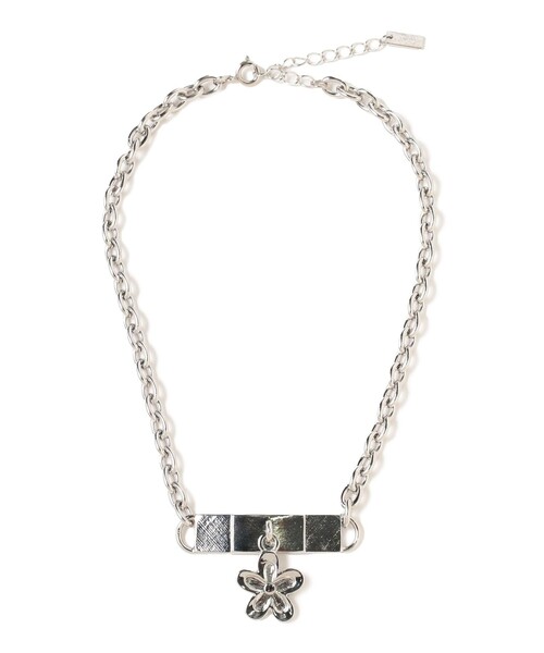 Ray BEAMS(レイビームス)の「Ray BEAMS / モチーフ チェーン チョーカー(ネックレス・レディース・シルバー/ゴールド・ONE SIZE)」の1枚目の写真
