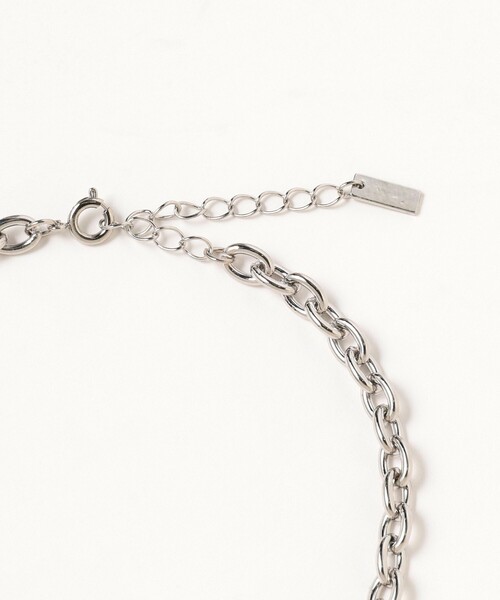Ray BEAMS(レイビームス)の「Ray BEAMS / モチーフ チェーン チョーカー(ネックレス・レディース・シルバー/ゴールド・ONE SIZE)」の3枚目の写真