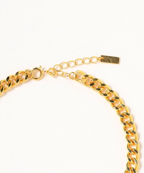 Ray BEAMS(レイビームス)の「Ray BEAMS / モチーフ チェーン チョーカー(ネックレス・レディース・シルバー/ゴールド・ONE SIZE)」の5枚目の写真