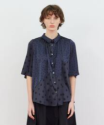 FRAPBOIS | ドットサテン ブラウス(シャツ/ブラウス)