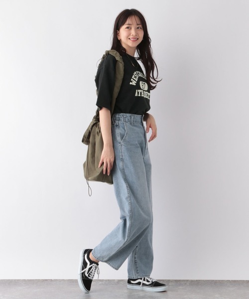 Champion(チャンピオン)の「Champion別注スウェット/165031(Tシャツ/カットソー・レディース・ブラック/その他1・FREE)」の5枚目の写真