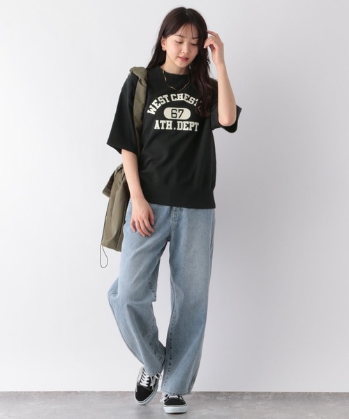 Champion(チャンピオン)の「Champion別注スウェット/165031(Tシャツ/カットソー・レディース・ブラック/その他1・FREE)」の3枚目の写真