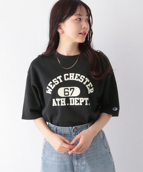 Champion(チャンピオン)の「Champion別注スウェット/165031(Tシャツ/カットソー・レディース・ブラック/その他1・FREE)」の14枚目の写真