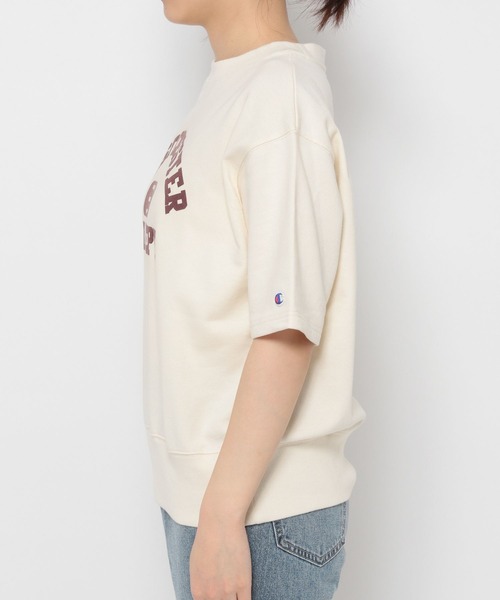 Champion(チャンピオン)の「Champion別注スウェット/165031(Tシャツ/カットソー・レディース・ブラック/その他1・FREE)」の6枚目の写真