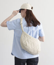 fredy emue | ハーフムーンキルトワンハンドルバッグ(ショルダーバッグ)