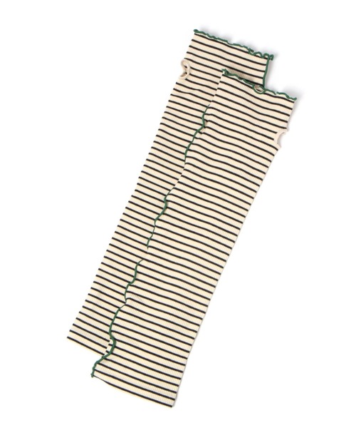 LOWRYS FARM（ローリーズファーム）の「メローアームウォーマー　194152（アームカバー・レディース・ブラウン/グリーン/その他・FREE）」の3枚目の写真