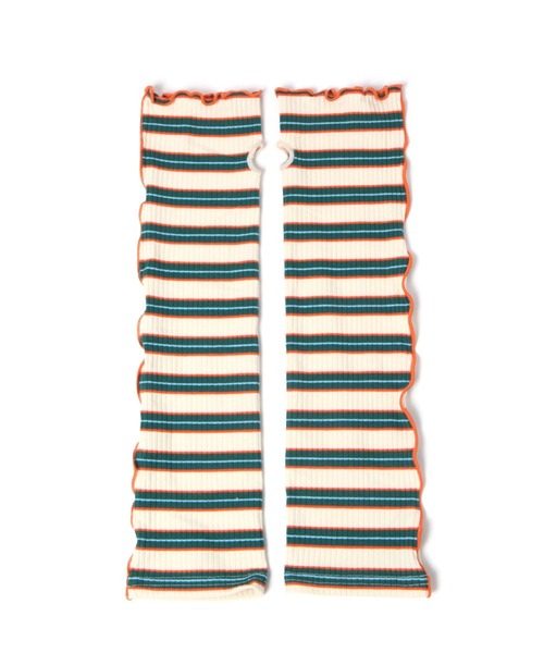 LOWRYS FARM（ローリーズファーム）の「メローアームウォーマー　194152（アームカバー・レディース・ブラウン/グリーン/その他・FREE）」の6枚目の写真