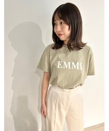 【emmi atelier】emmiロゴTシャツ