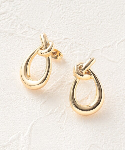 OPAQUE.CLIP（オペークドットクリップ）の「◆結びピアス（ピアス（両耳用）・レディース・シルバー/ゴールド・00）」の8枚目の写真