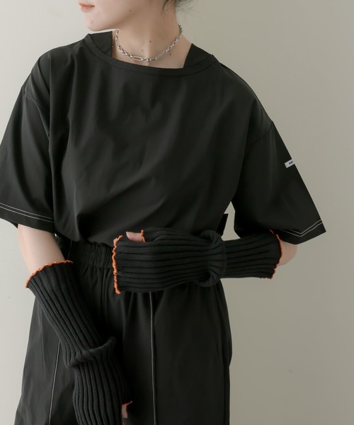 ear PAPILLONNER（イアパピヨネ）の「《別注》【MONT KEMMEL(モン ケメル)】巾着付きセットアップ（セットアップ・レディース・ブラック・FREE）」の16枚目の写真