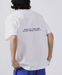 FINCK'S ワンポイント刺繍 オーバーサイズ半袖Tシャツ