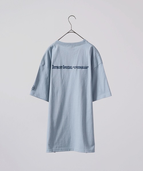 FUNALIVE(ファンアライブ)の「FINCK'S ワンポイント刺繍 オーバーサイズ半袖Tシャツ(Tシャツ/カットソー・メンズ・ホワイト系その他/ラベンダー/サンドベージュ/サックスブルー/ホワイト系その他2/オフホワイト・L/XL/M)」の16枚目の写真