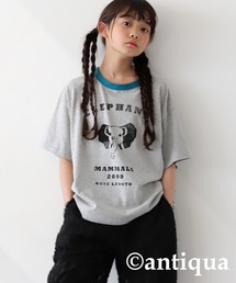 antiqua | アニマルイラストTシャツ(Tシャツ/カットソー)