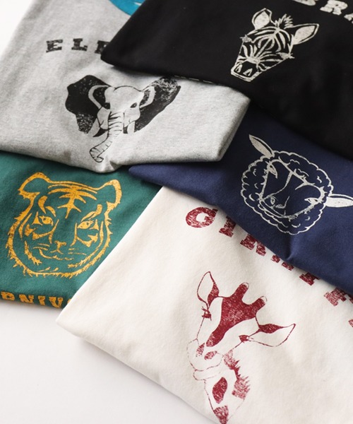 antiqua(アンティカ)の「アニマルイラストTシャツ(Tシャツ/カットソー・キッズ・その他4/その他3/その他2/その他1/その他5・160/130/120/150/140)」の17枚目の写真