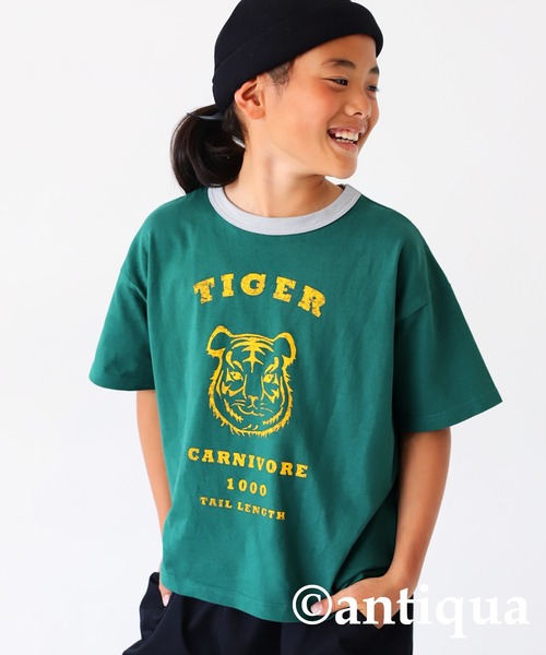 antiqua(アンティカ)の「アニマルイラストTシャツ(Tシャツ/カットソー・キッズ・その他4/その他3/その他2/その他1/その他5・160/130/120/150/140)」の14枚目の写真