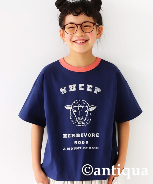 antiqua(アンティカ)の「アニマルイラストTシャツ(Tシャツ/カットソー・キッズ・その他4/その他3/その他2/その他1/その他5・160/130/120/150/140)」の10枚目の写真