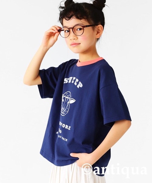 antiqua(アンティカ)の「アニマルイラストTシャツ(Tシャツ/カットソー・キッズ・その他4/その他3/その他2/その他1/その他5・160/130/120/150/140)」の11枚目の写真