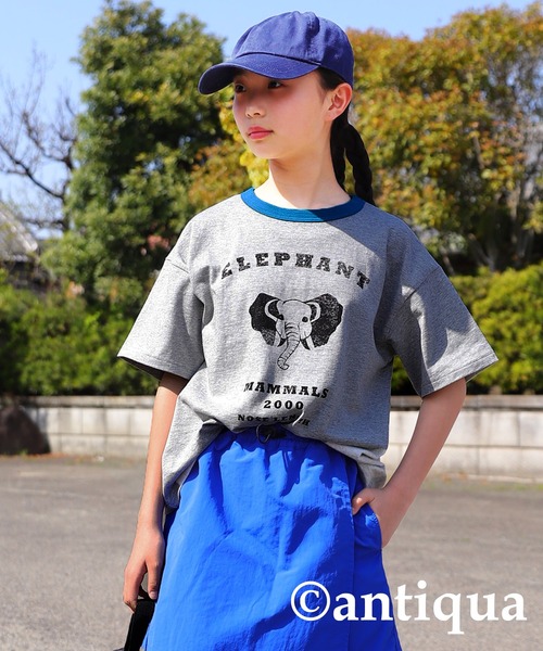 antiqua(アンティカ)の「アニマルイラストTシャツ(Tシャツ/カットソー・キッズ・その他4/その他3/その他2/その他1/その他5・160/130/120/150/140)」の8枚目の写真