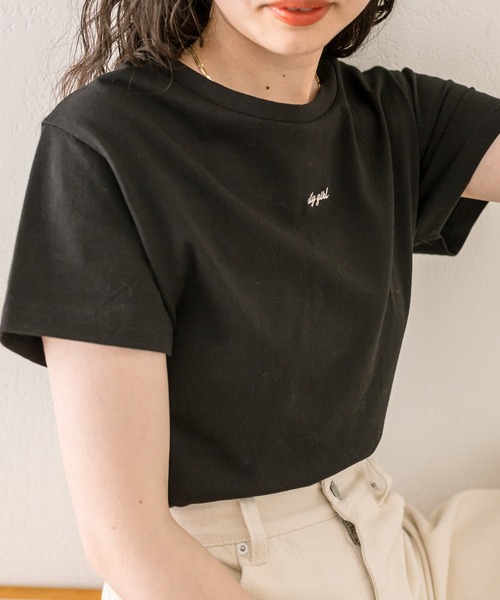 mystic(ミスティック)の「city girl Tシャツ(Tシャツ/カットソー・レディース・ブルー/ホワイト系その他2/ブラック/ホワイト・FREE)」の14枚目の写真