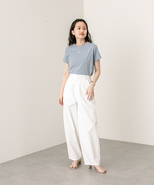 mystic(ミスティック)の「city girl Tシャツ(Tシャツ/カットソー・レディース・ブルー/ホワイト系その他2/ブラック/ホワイト・FREE)」の15枚目の写真