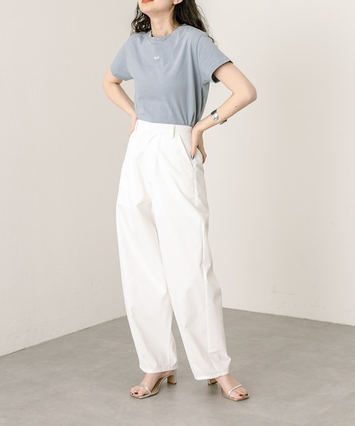 mystic(ミスティック)の「city girl Tシャツ(Tシャツ/カットソー・レディース・ブルー/ホワイト系その他2/ブラック/ホワイト・FREE)」の8枚目の写真