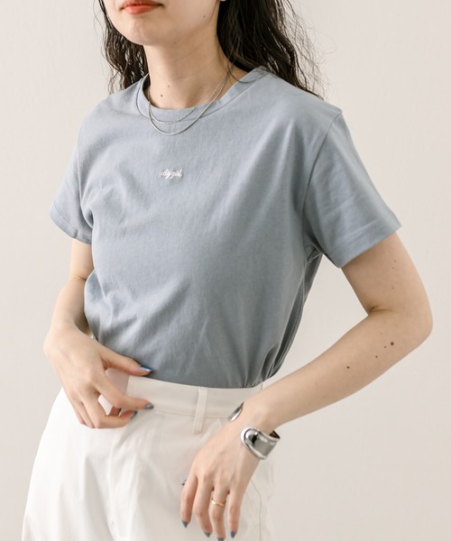 mystic(ミスティック)の「city girl Tシャツ(Tシャツ/カットソー・レディース・ブルー/ホワイト系その他2/ブラック/ホワイト・FREE)」の21枚目の写真