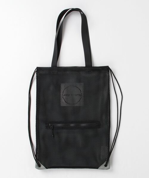 BURLAP OUTFITTER(バーラップアウトフィッター)の「REVERSIBLE KNAP TOTE / リバーシブル ナップトート(トートバッグ・メンズ・ブラック/ベージュ・ONE SIZE)」の10枚目の写真