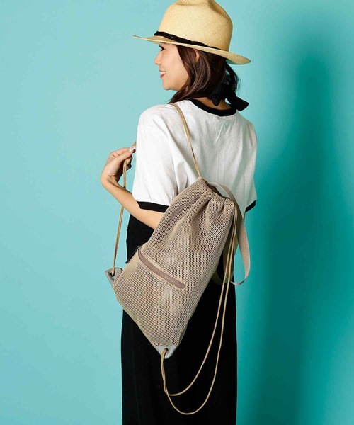 BURLAP OUTFITTER(バーラップアウトフィッター)の「REVERSIBLE KNAP TOTE / リバーシブル ナップトート(トートバッグ・メンズ・ブラック/ベージュ・ONE SIZE)」の9枚目の写真