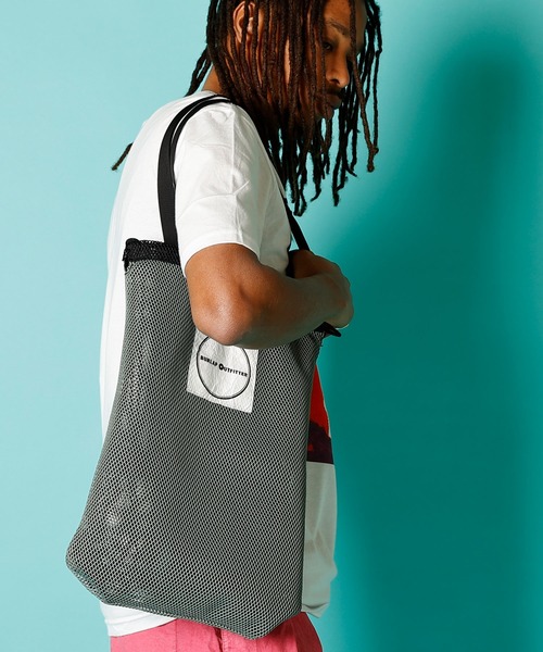 BURLAP OUTFITTER(バーラップアウトフィッター)の「REVERSIBLE KNAP TOTE / リバーシブル ナップトート(トートバッグ・メンズ・ブラック/ベージュ・ONE SIZE)」の14枚目の写真