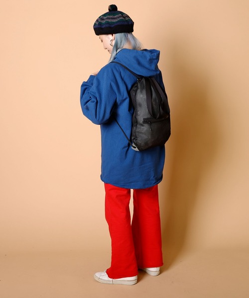 BURLAP OUTFITTER(バーラップアウトフィッター)の「REVERSIBLE KNAP TOTE / リバーシブル ナップトート(トートバッグ・メンズ・ブラック/ベージュ・ONE SIZE)」の21枚目の写真