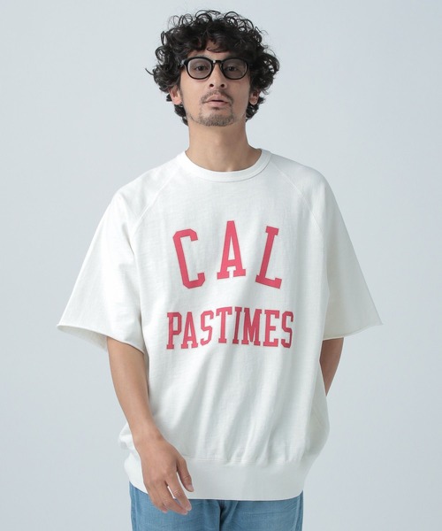 BAYFLOW(ベイフロー)の「GOOD DAY 半袖スウェットTシャツ(Tシャツ/カットソー・メンズ・オフホワイト/ライトグリーン/チャコール/ラベンダー・MEDIUM/LARGE)」の6枚目の写真