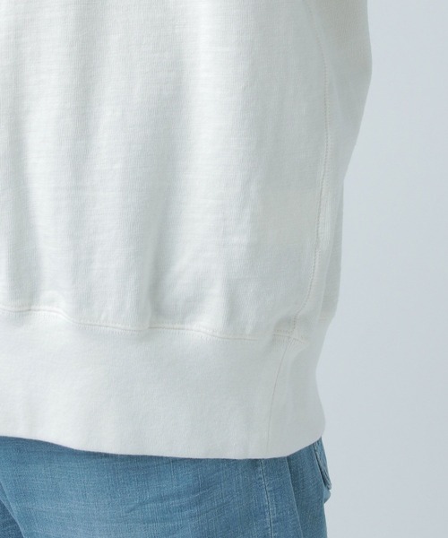 BAYFLOW(ベイフロー)の「GOOD DAY 半袖スウェットTシャツ(Tシャツ/カットソー・メンズ・オフホワイト/ライトグリーン/チャコール/ラベンダー・MEDIUM/LARGE)」の16枚目の写真