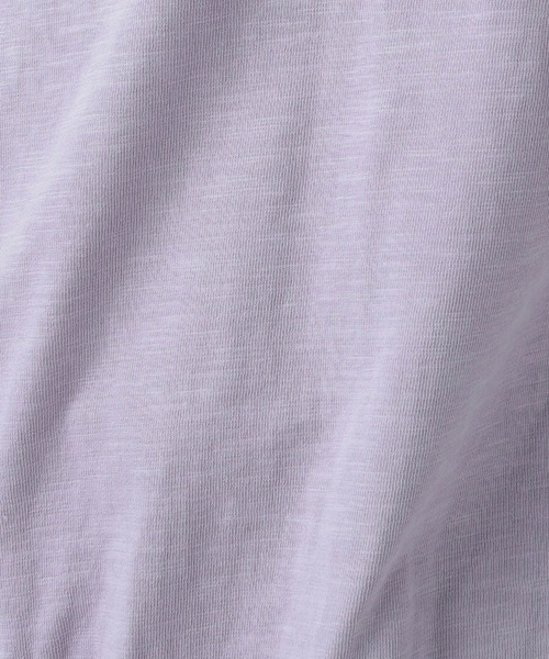 BAYFLOW(ベイフロー)の「GOOD DAY 半袖スウェットTシャツ(Tシャツ/カットソー・メンズ・オフホワイト/ライトグリーン/チャコール/ラベンダー・MEDIUM/LARGE)」の18枚目の写真