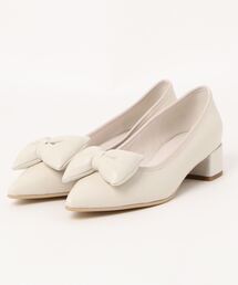 JUMELLE | ポインテッドトゥリボンパンプス(パンプス)