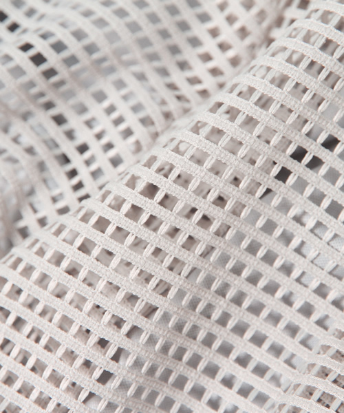 Chico（チコ）の「メッシュタックSK（スカート・レディース・ホワイト/ネイビー/グレー/モスグリーン・FREE）」の12枚目の写真