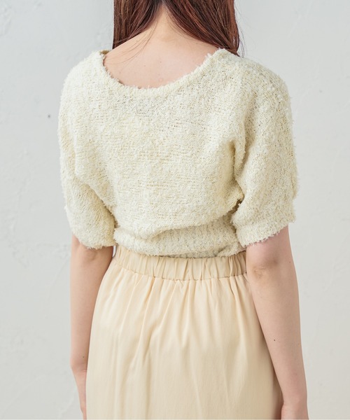 Ambre Neige(アンブルネージュ)の「リボーンヤーンキャミ&ボレロ/【WEB/EC限定商品】(アンサンブル・レディース・アイボリー/ベージュ/ピンク・FREE)」の16枚目の写真