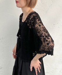 apres jour mignon | チュールレースボレロ【ZOZOTOWN限定アイテム】(シャツ/ブラウス)